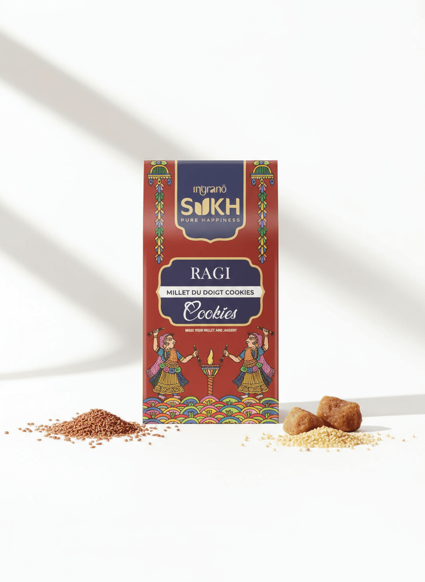 Ingrano Sukh Ragi Cookies
