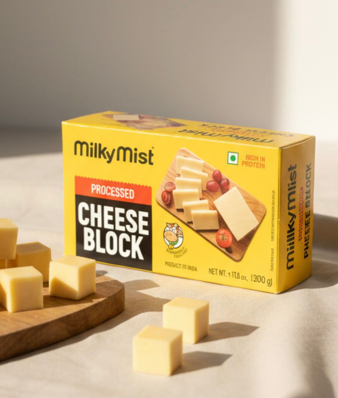 MilkyMist Processed Cheese Block